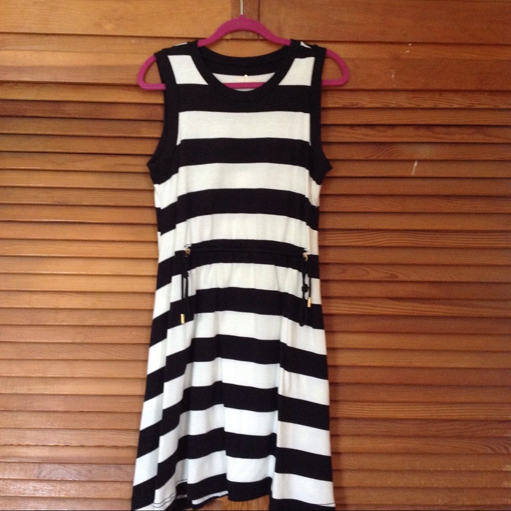 Kate Spade striped knit tank style dress