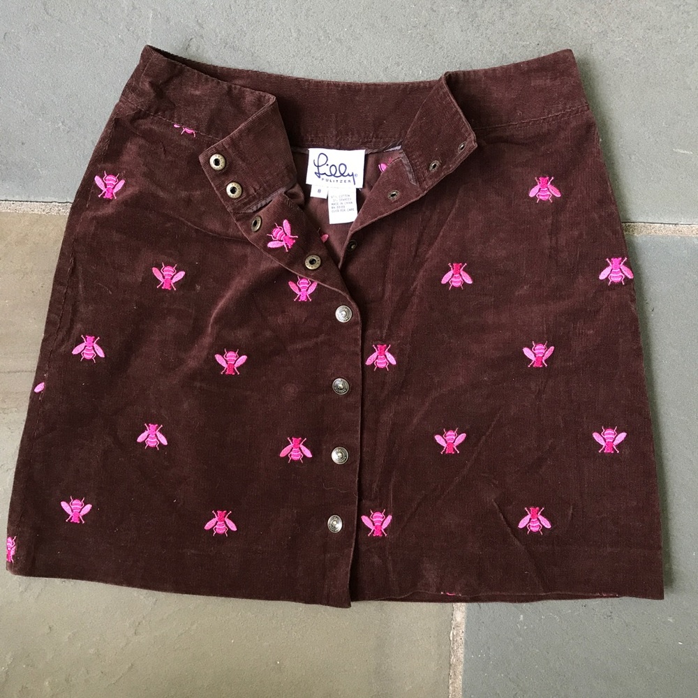 Vintage Lilly Bumblebee Skirt