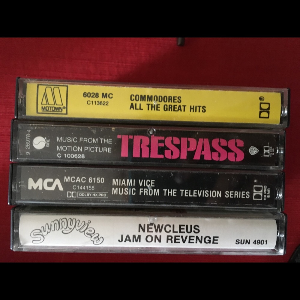 Set of THREE movie soundtrack cassette tape's