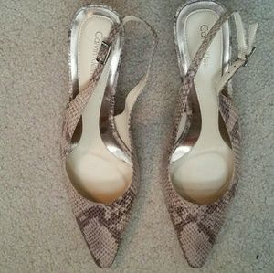 Calving Klein Heels