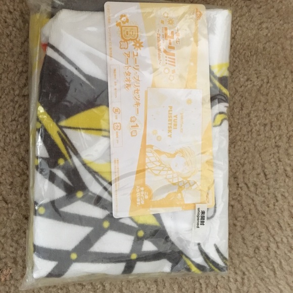 Yuri!!! on Ice anime towel - Picture 1 of 2