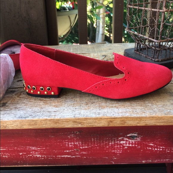 Dolce Vita Shoes - Dolce Vita Fiera Red Suede flats. 6.5. New w/box