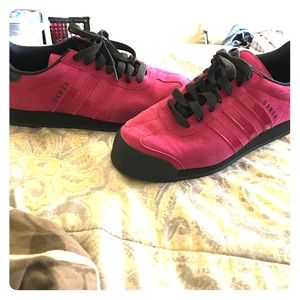 Fushia and gray Samoa Adidas