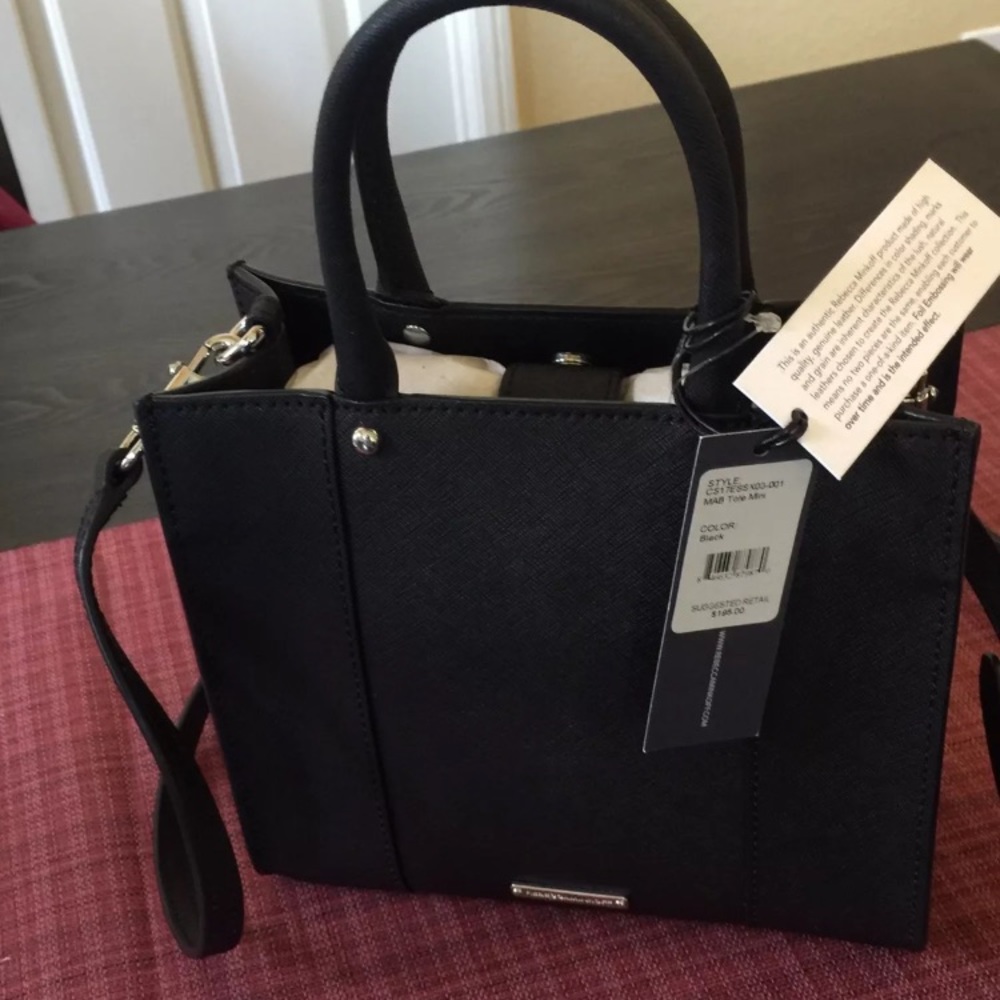 Rebecca Minkoff Black Mini Tote