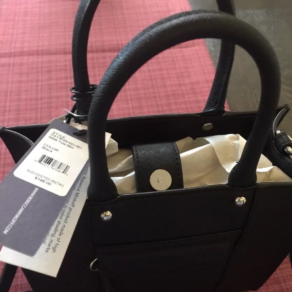 Rebecca Minkoff Black Mini Tote - Picture 3 of 4