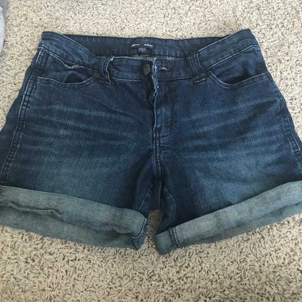 Dark Wash Aubrey Jean Shorts