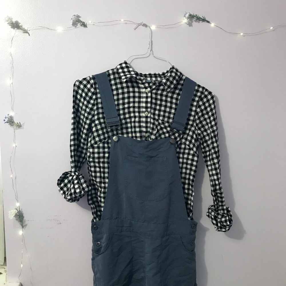Forever 21 Chambray Overalls