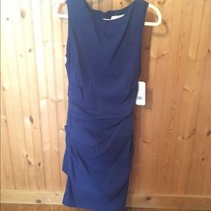 Flattering Nicole Miller dress