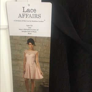 Mori Lee black dress style 725