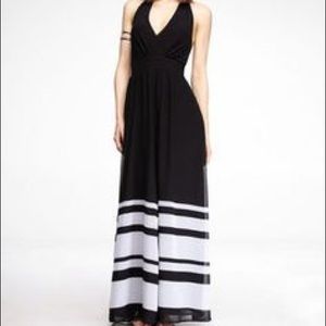 Express Halter Maxi Dress