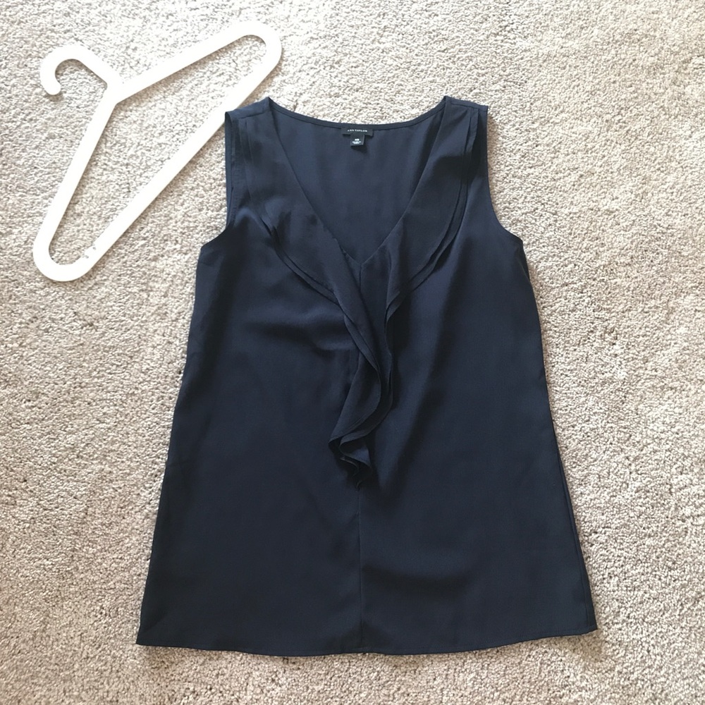 Ann Taylor Sleeveless Blouse.