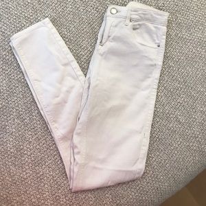 Topshop white jeans