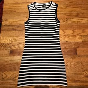 Topshop stripe sheath dress size US 4