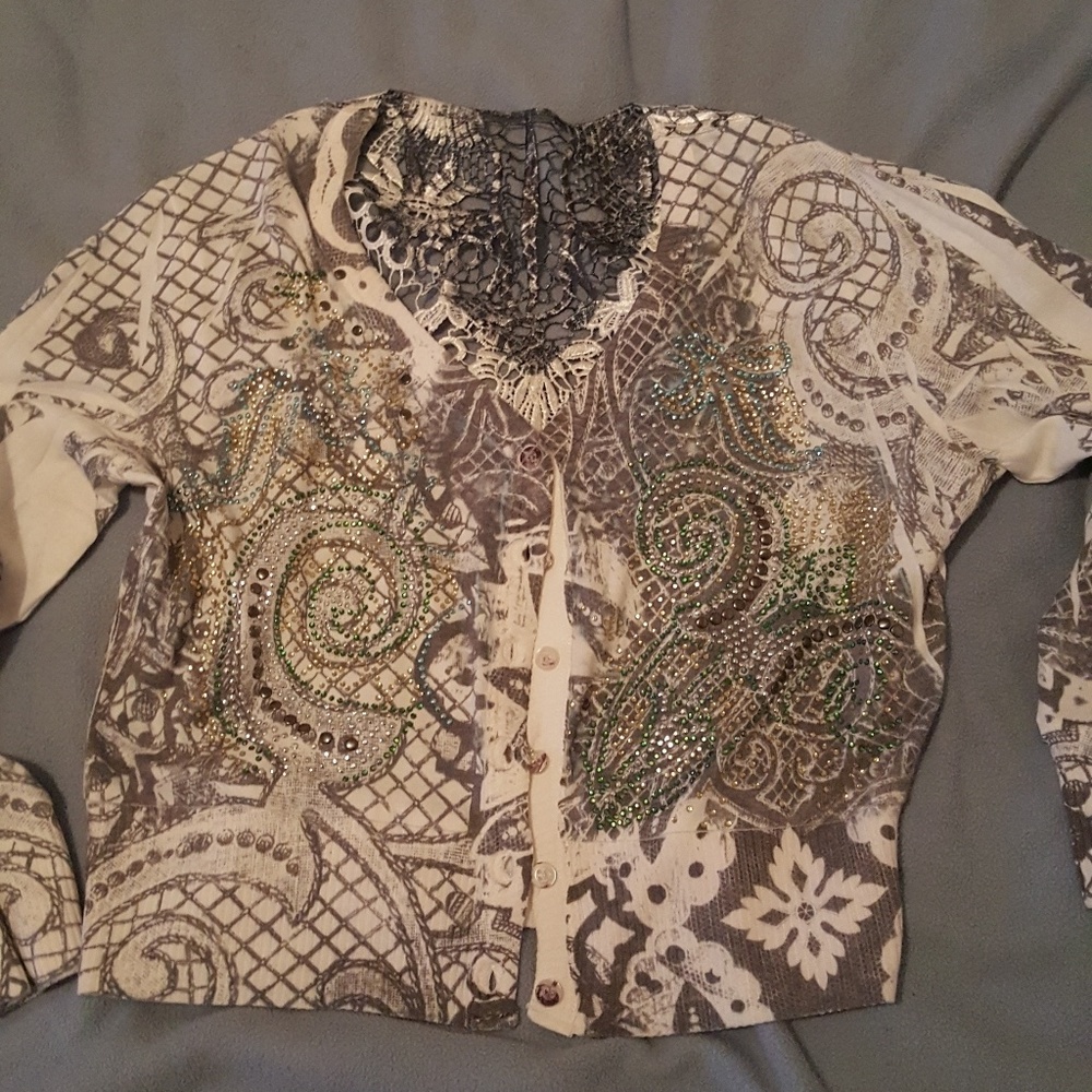 Multi color cardigan