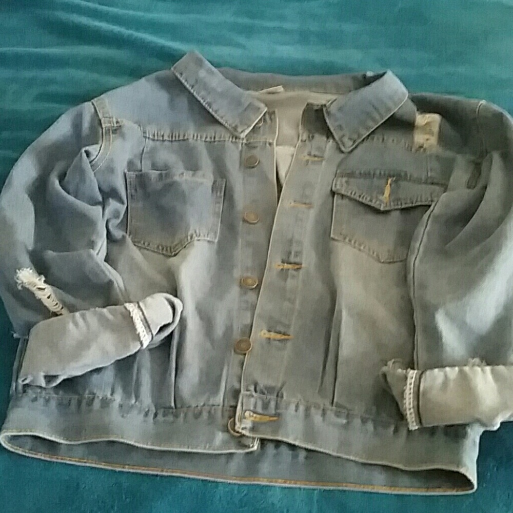 Blue Jean jacket NWOT - Picture 1 of 2