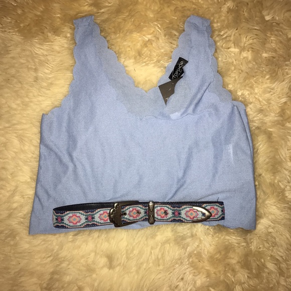 Scalloped Edges Tank Top main image 1