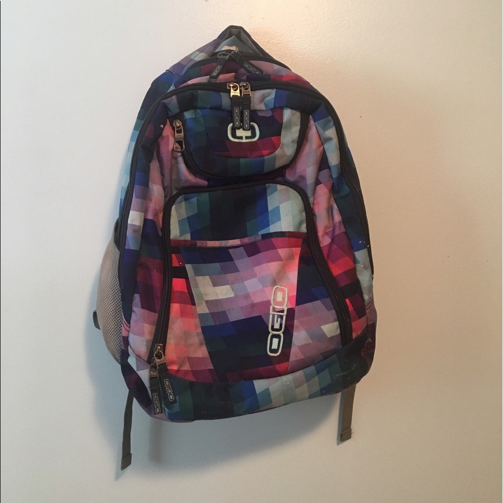 Multicolored Backpack