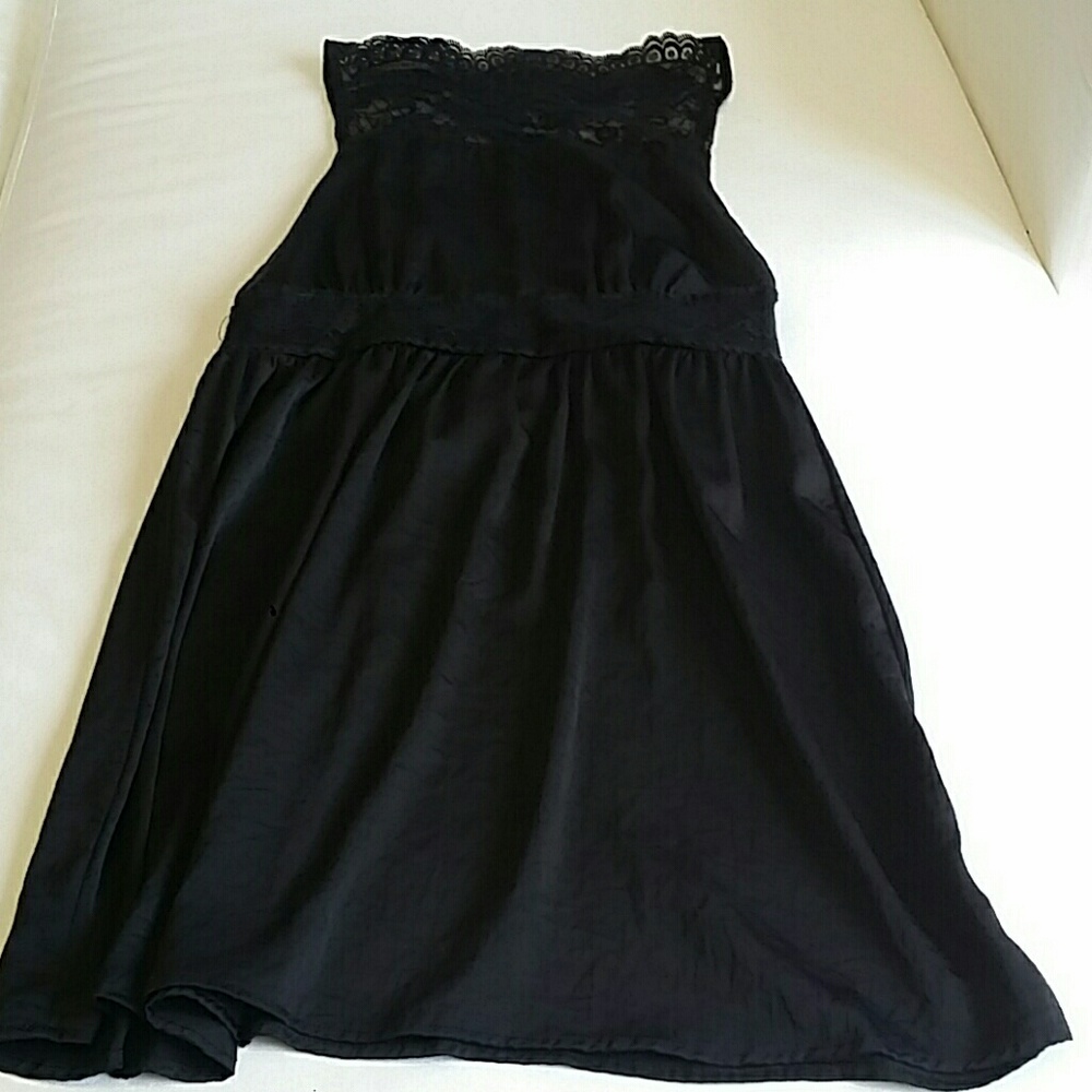 Free People lace waist n necklne aline dress