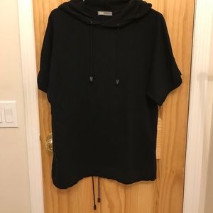Asos Black Hooded Shirt