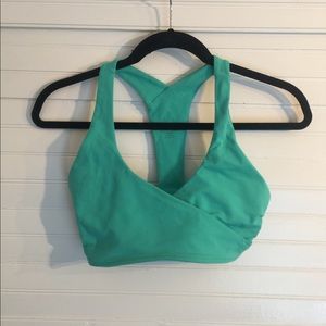 Teal Sports Bra
