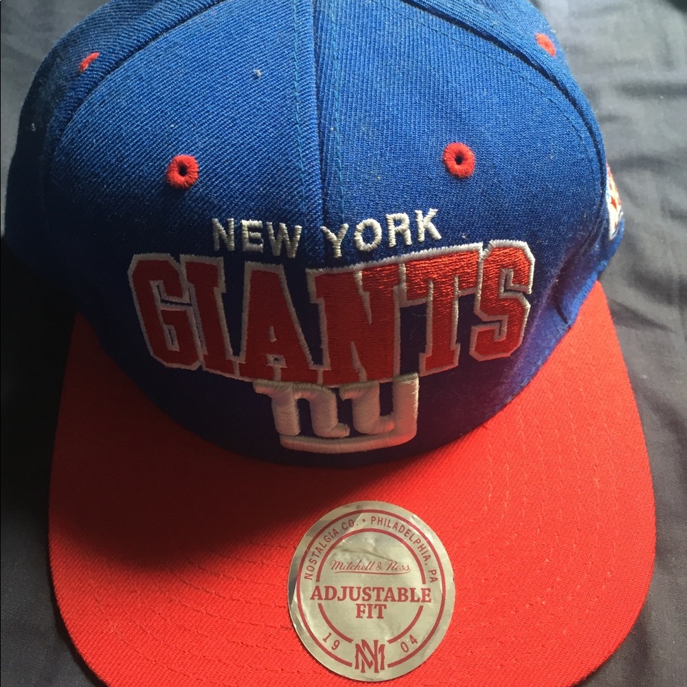 New York giants adjustable hat!!
