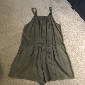 Zara olive Romper