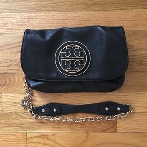 Tory Burch Crossbody Purse w/ Gold Chain Strap