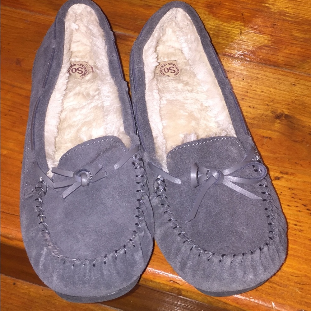 Suede Moccasins in pretty good shape