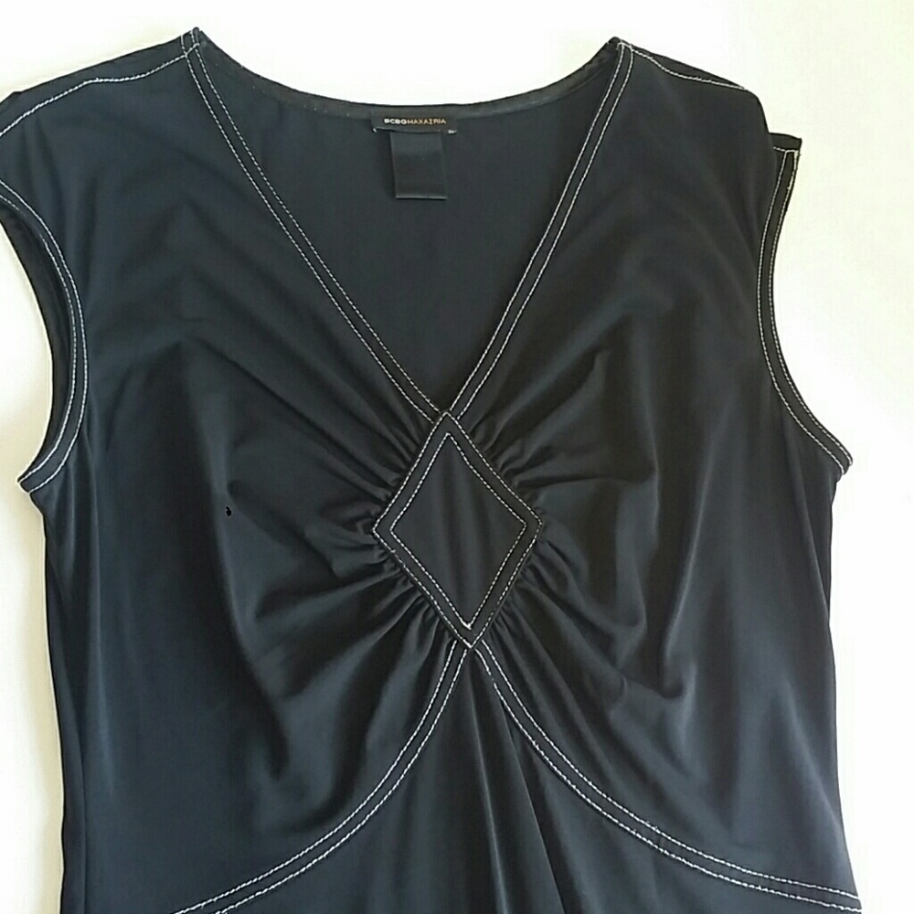 BCBG MAXAZARIA simple sophisticated a line dress