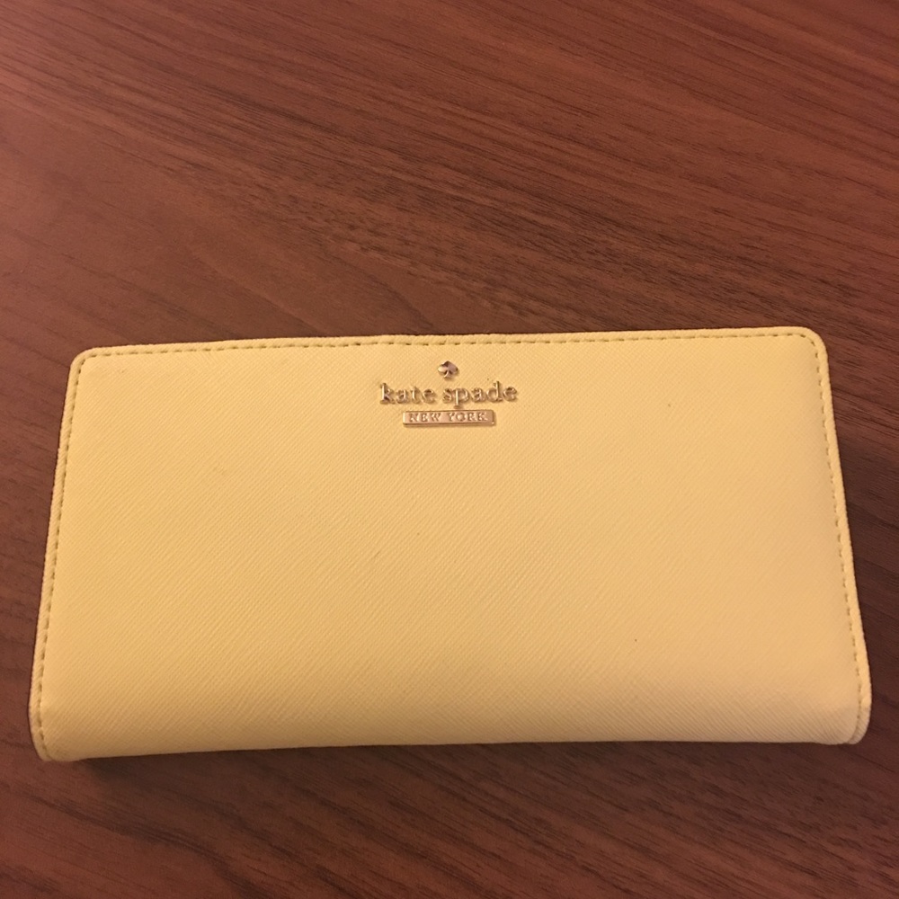 Kate Spade New York Yellow Wallet