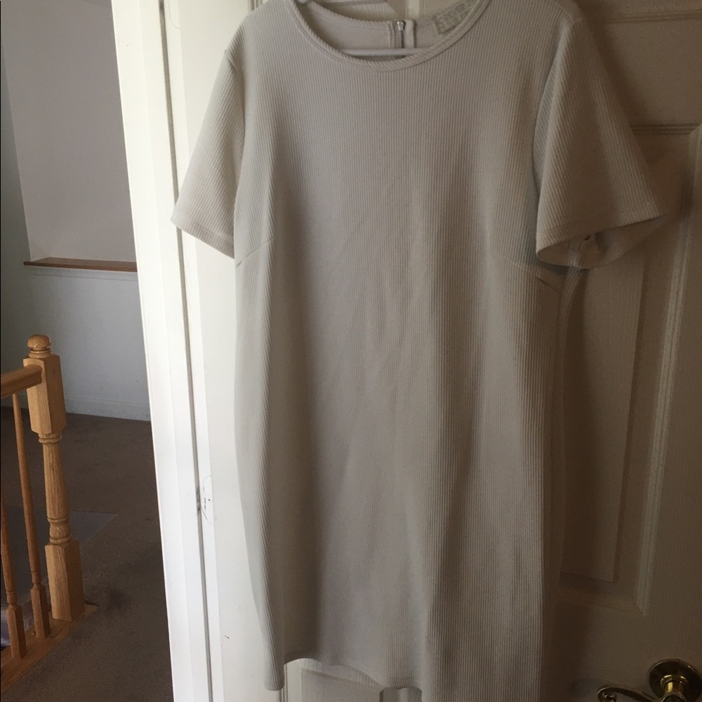 White Bodycon dress from forever 21