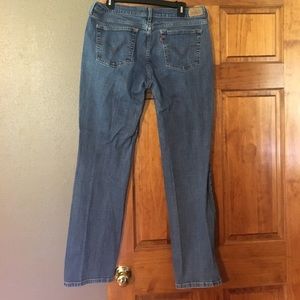 Levi's straight leg 505 jeans. Size 14, inseam 33