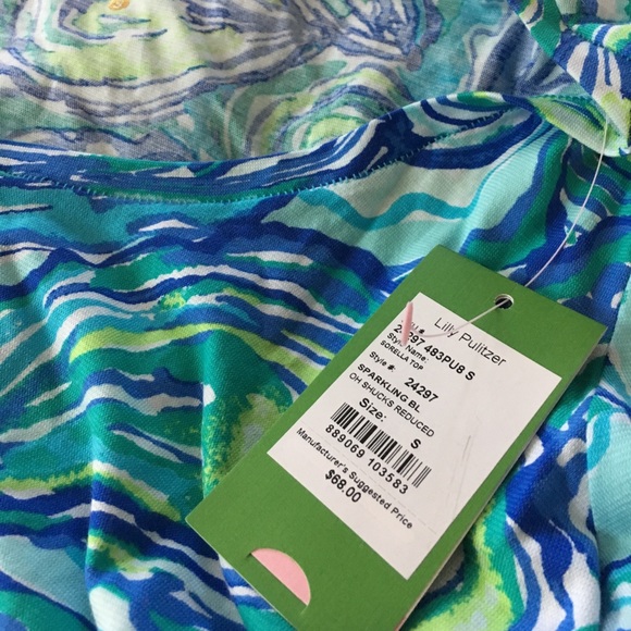 Lilly Pulitzer Sorella Top - Picture 4 of 4