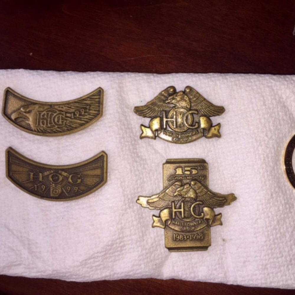 Harley Davidson HOG pins Owners Group '97 '99 x5