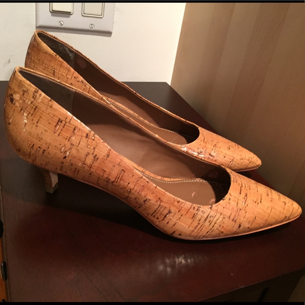 Donald J Pliner Cork Pumps- 7.5