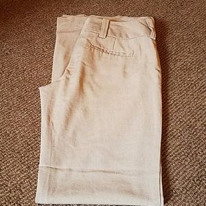 Flare leg dress pants