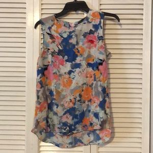 EUC FLORAL Tank Blouse