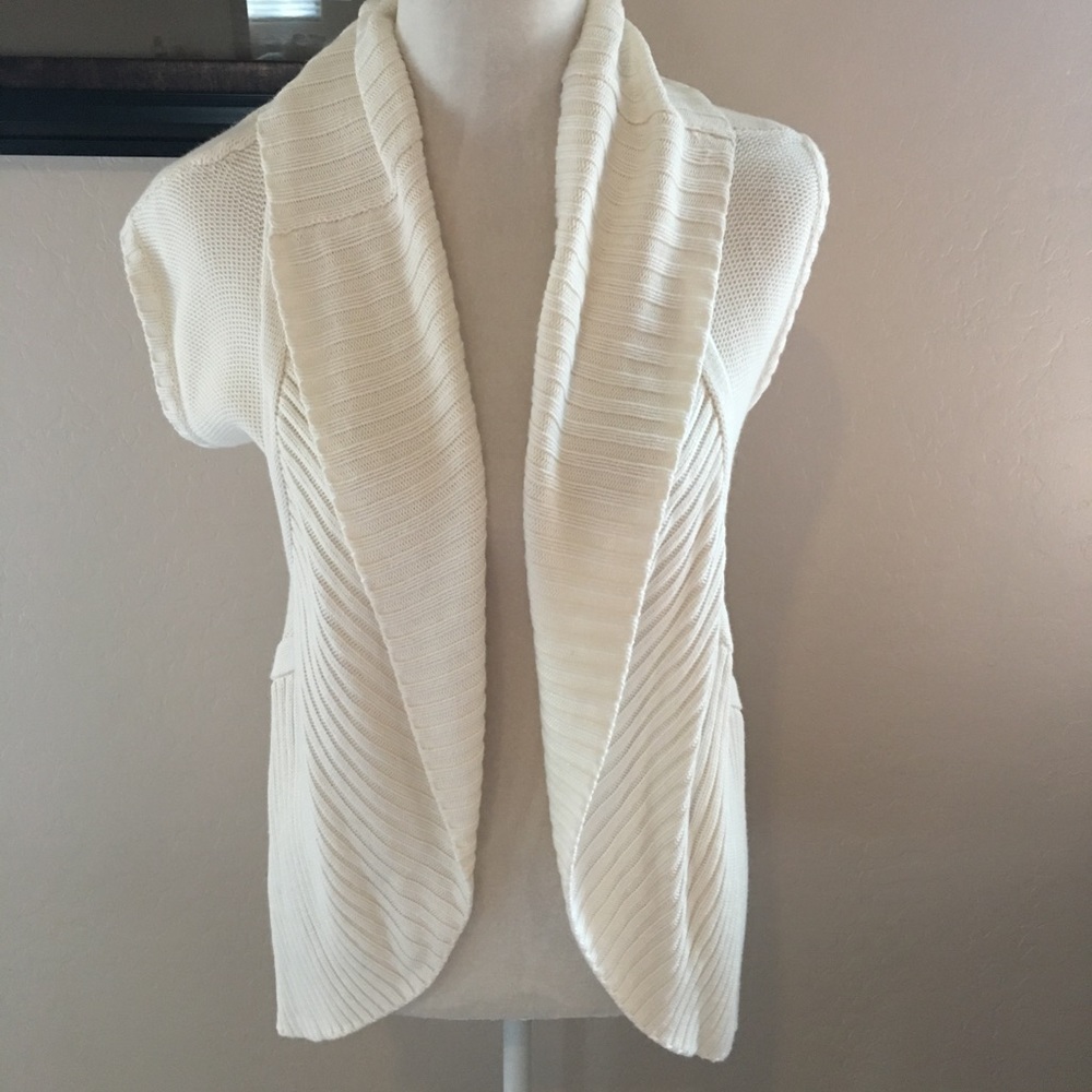 Charlotte Tarantola Ivory Sweater Cardigan