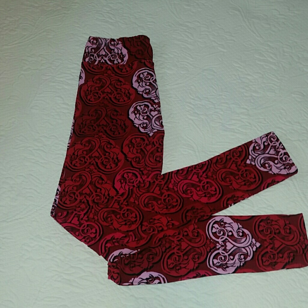 Scroll Heart leggings TWEEN
