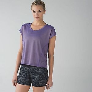 Lululemon Sweaty or Not Crop tee