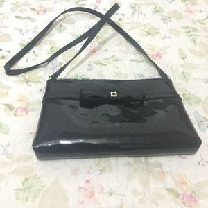 Black Kate Spade Camellia Street Amy Crossbody Bag