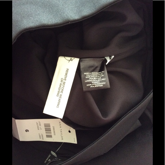 Ann Taylor pleated taffeta skirt - Picture 4 of 4