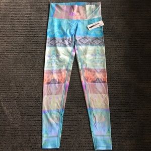 Teeki 'Tarot Magick' yoga pants, size large