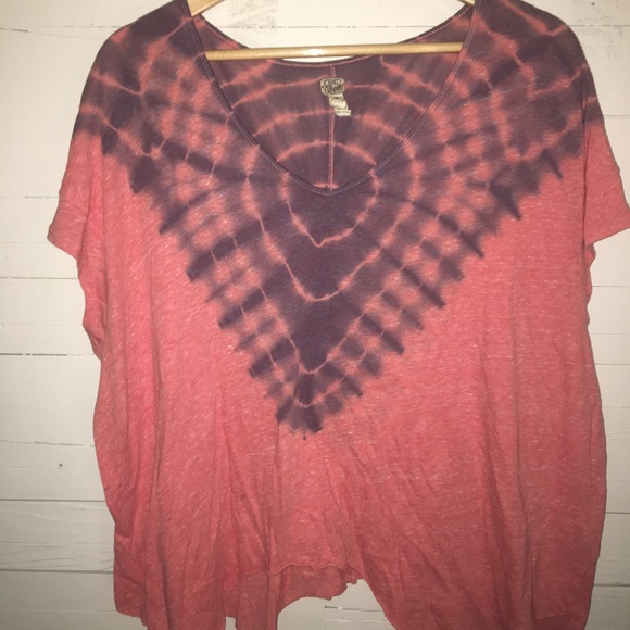 Free People Tops - TIE DYED FREE PEOPLE TOP