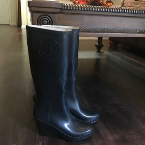 Hunter Crest Wedge Rain Boot