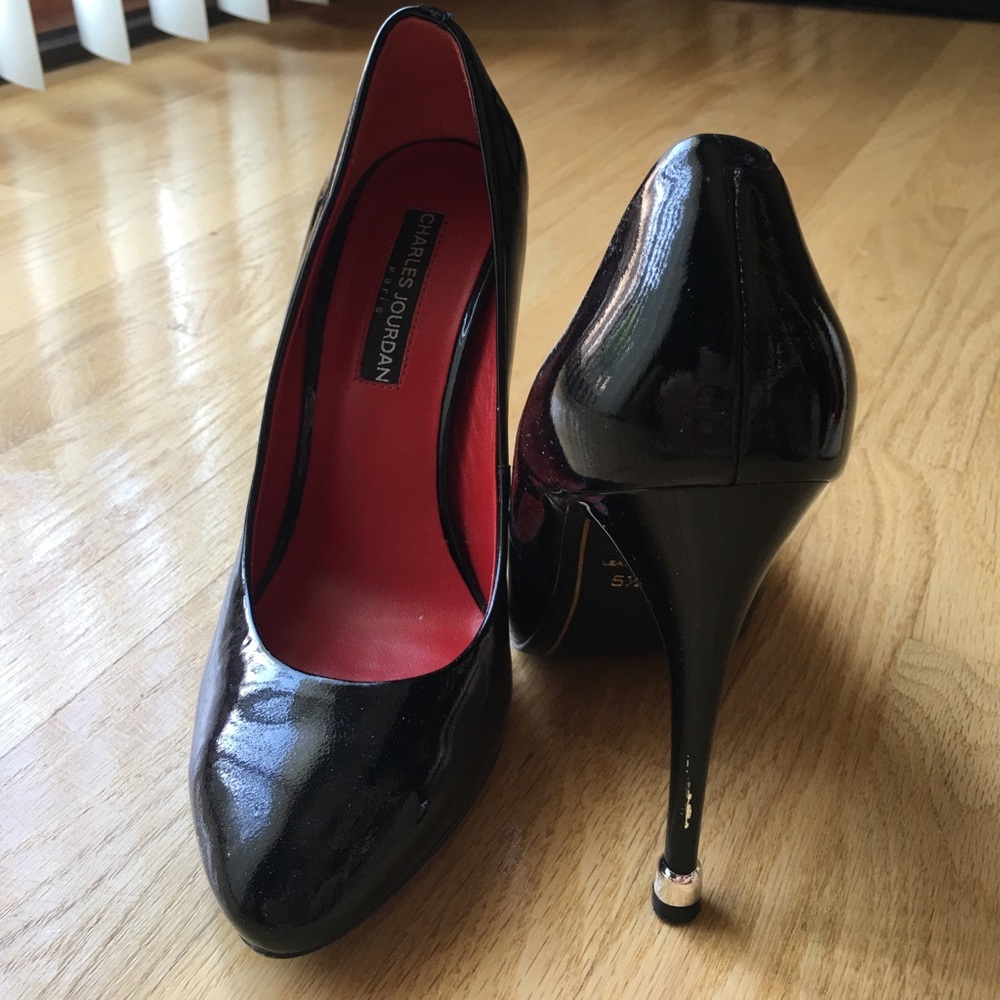 Charles Jourdan Black Heels