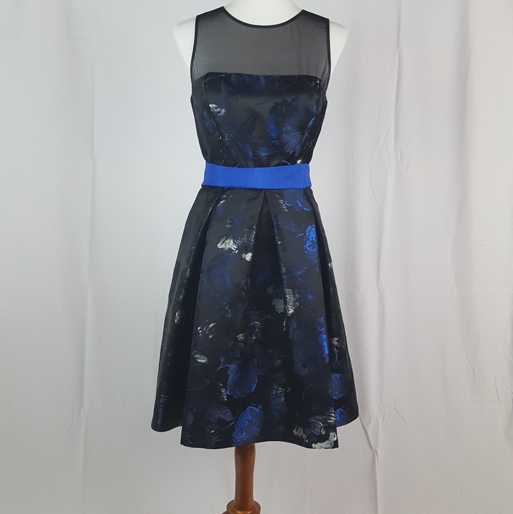 Floral A-Line Party Dress