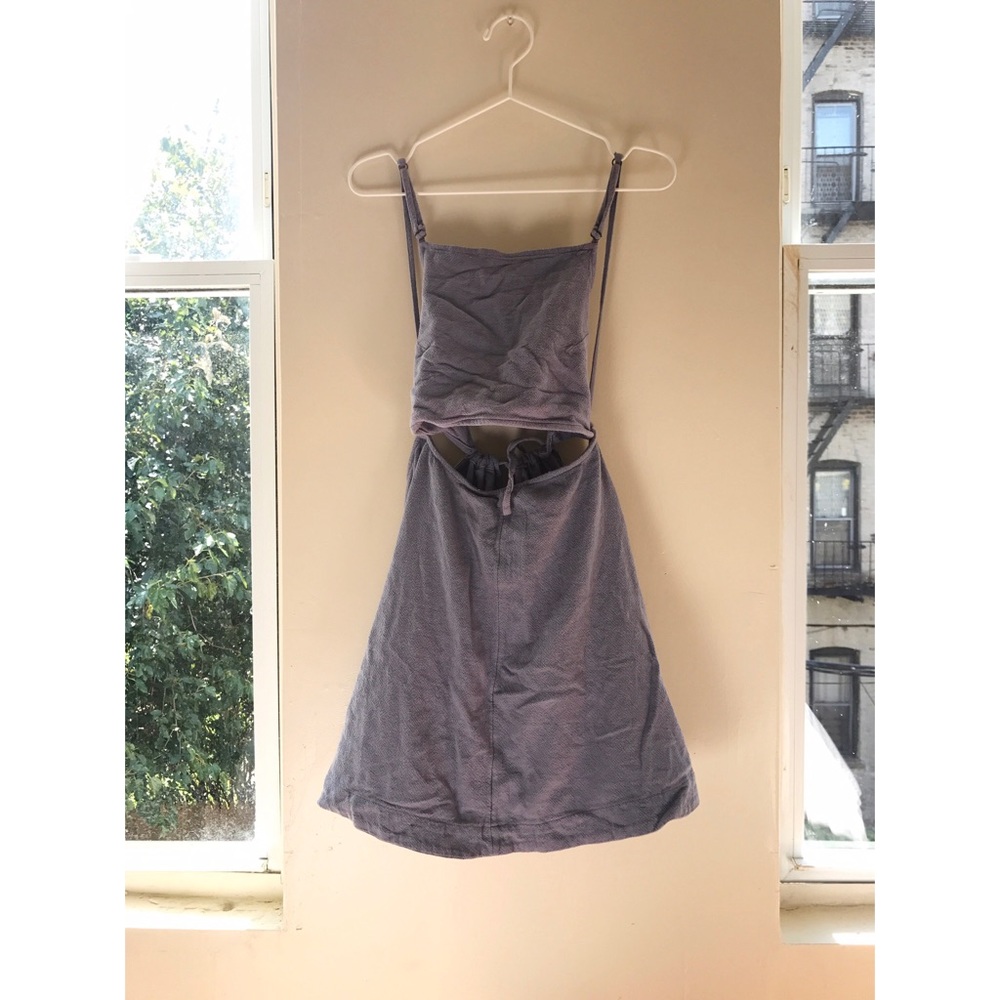 Free People Backless Tie Dress