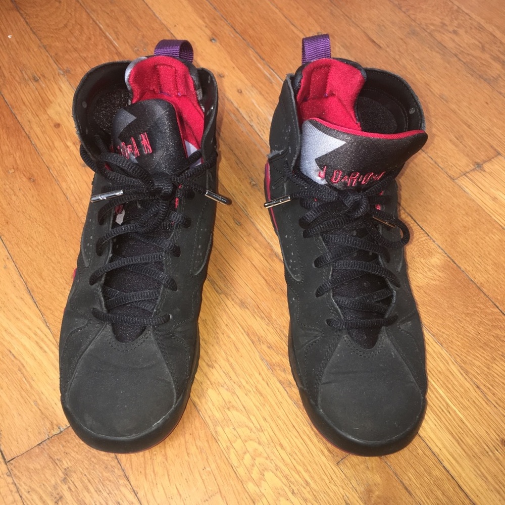 Jordan 7s - Raptors - slightly worn - 5.5Y/7W
