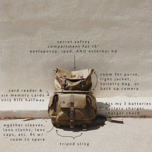 Langly Alpha Pro Backpack Camera Bag